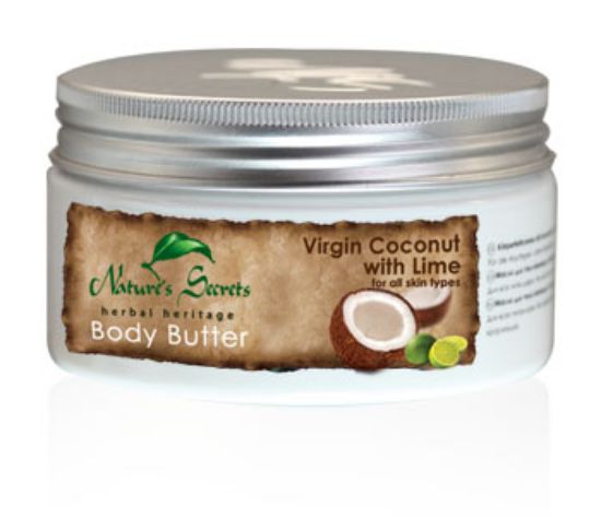 Picture of ZNature's Secret Body Butter Virgin Coconut with Lime 
