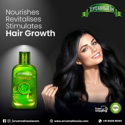 Picture of Ervamatin hair lotion Pack of 2 x 200ml 